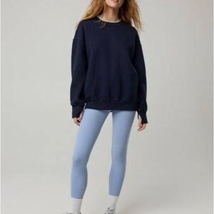 Aerie Navy crew neck Sweatshirt